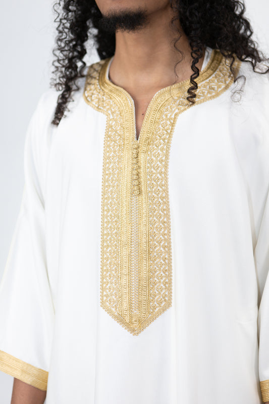 ROYAL WHITE GANDOURA