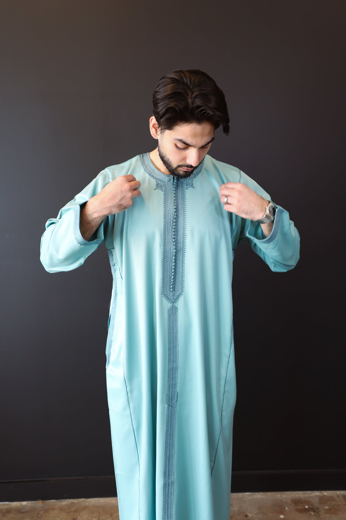 Teal Kaftan