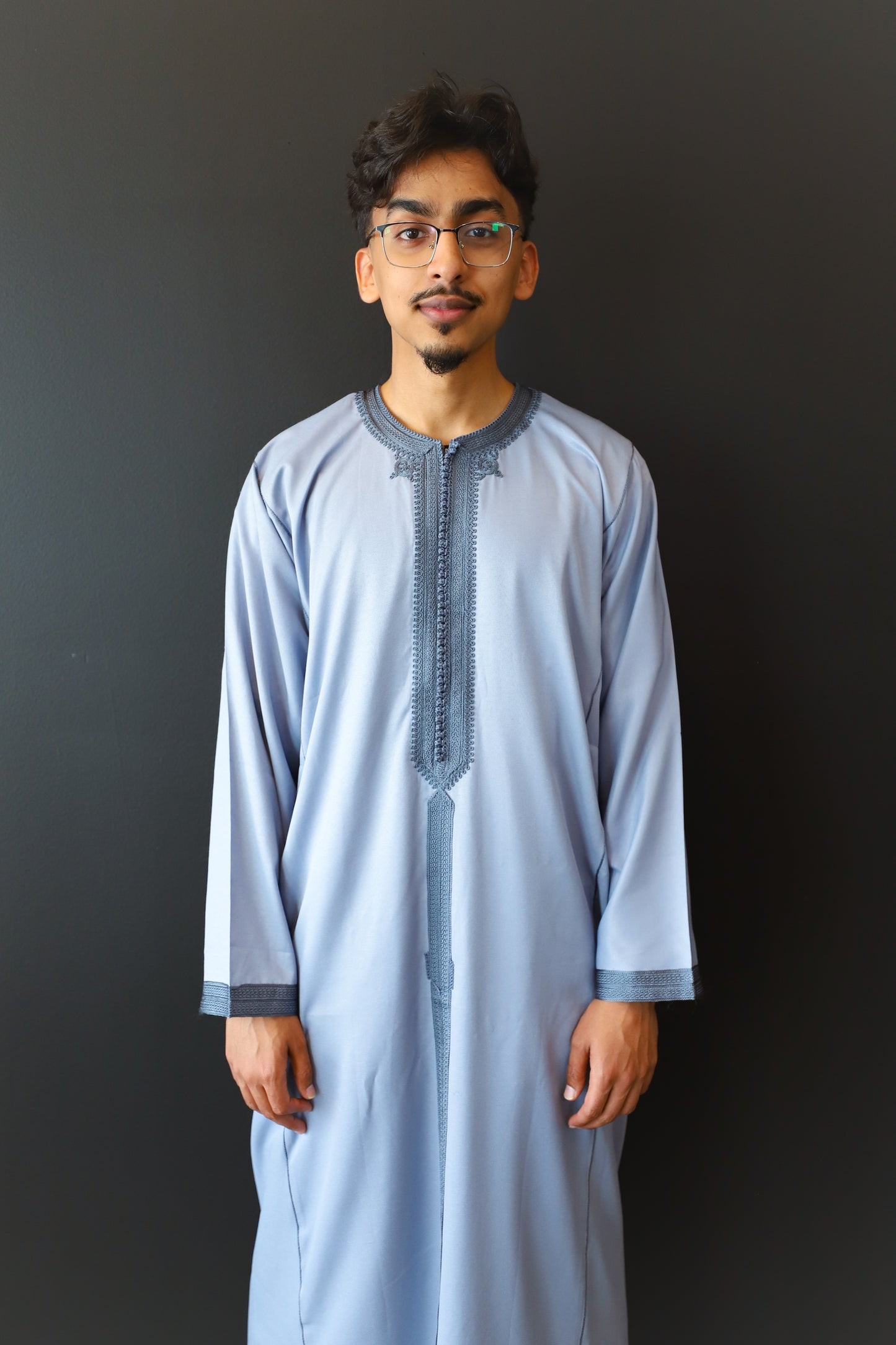 Pastel Blue Kaftan