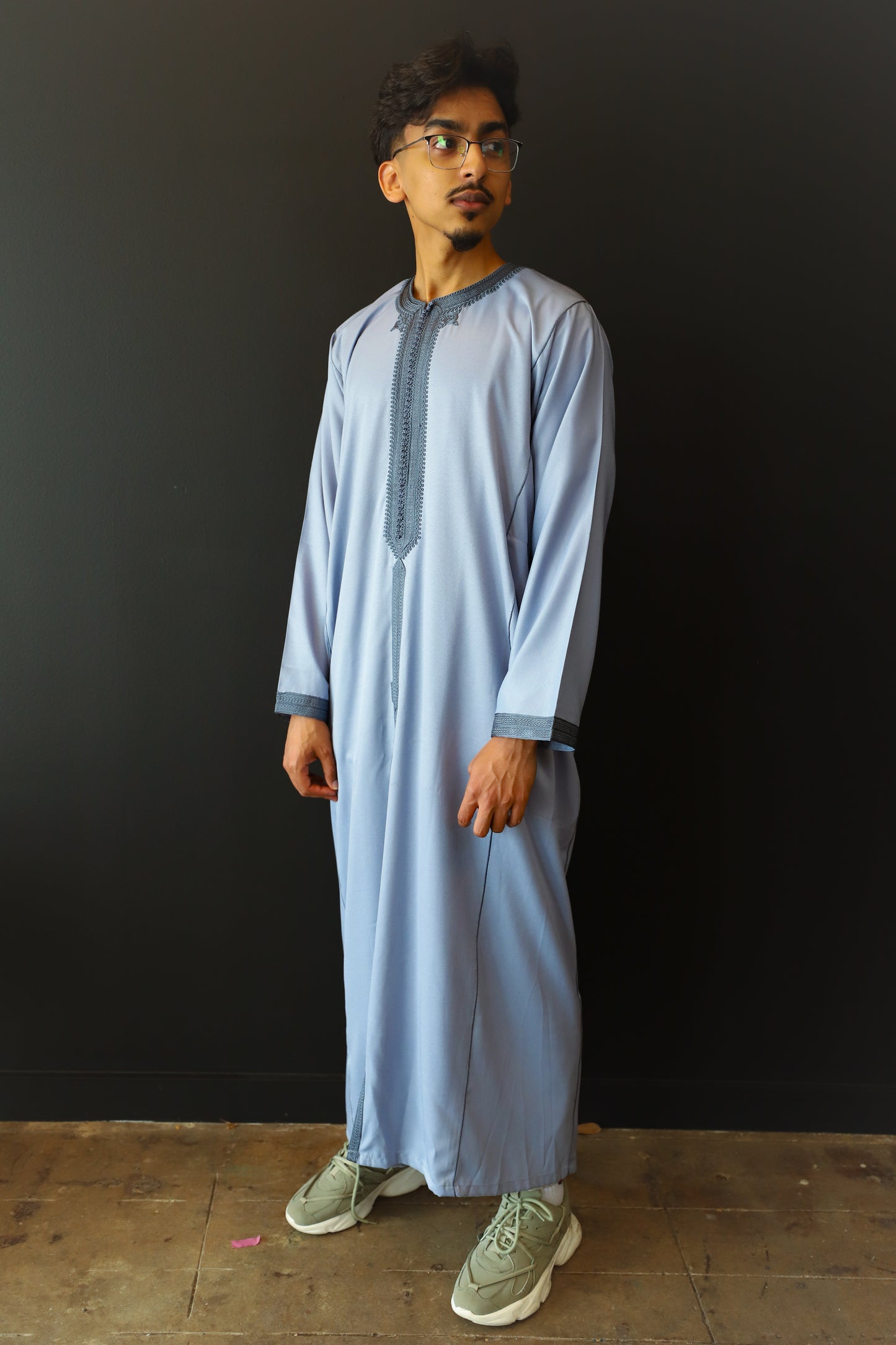 Pastel Blue Kaftan