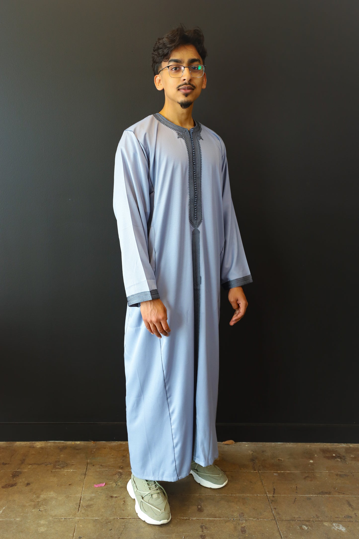 Pastel Blue Kaftan