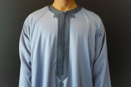 Pastel Blue Kaftan
