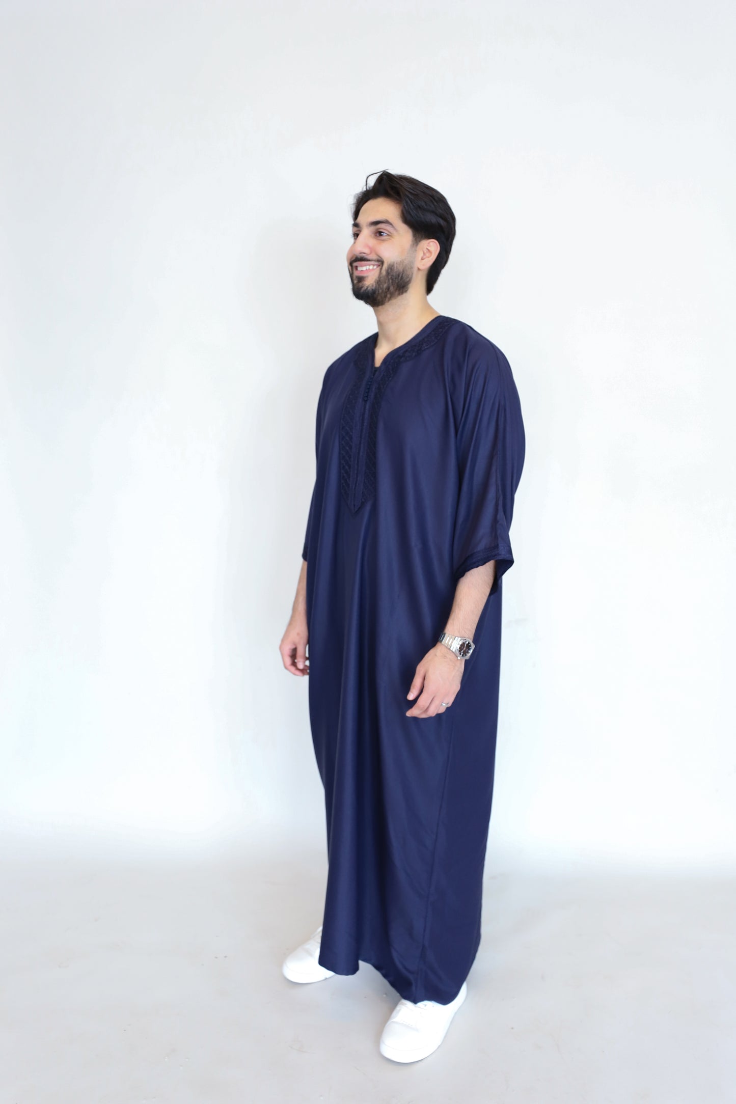 Navy Blue Gandoura