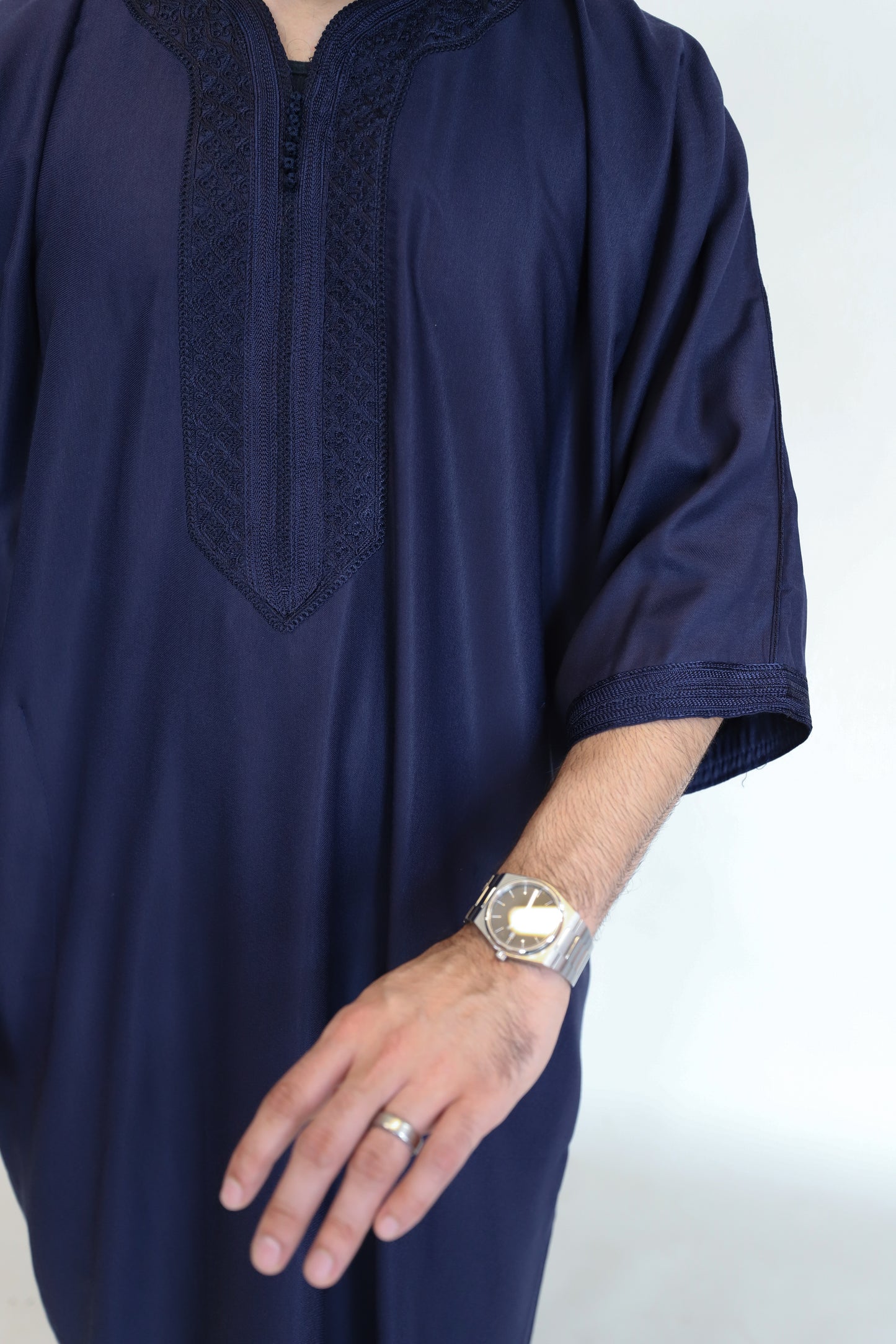 Navy Blue Gandoura