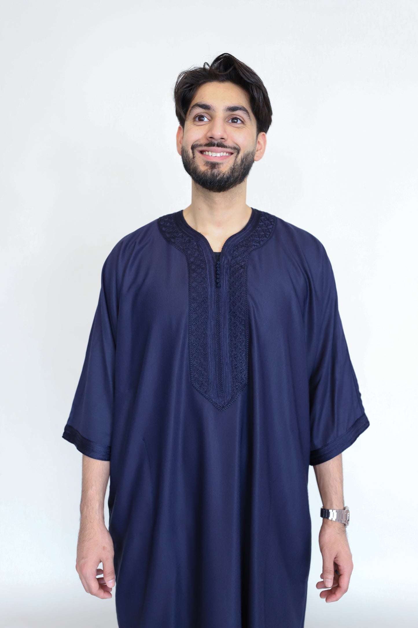 Navy Blue Gandoura