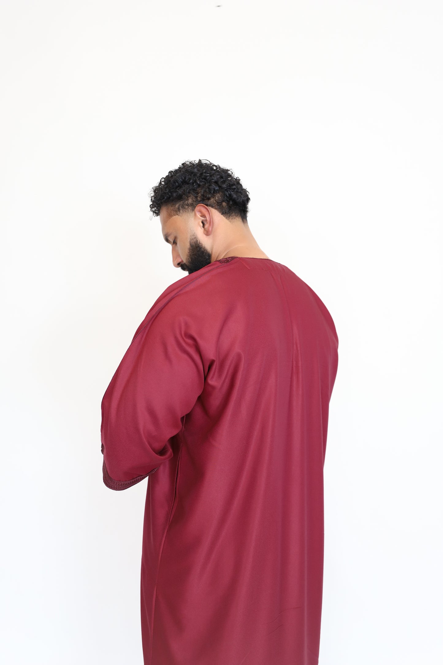 Burgundy V2 Gandoura