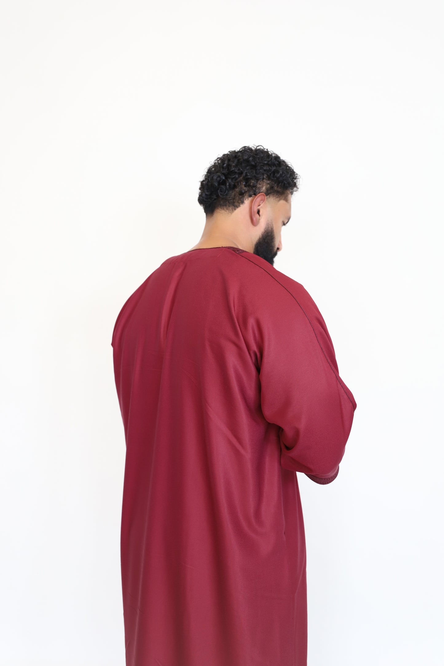 Burgundy V2 Gandoura