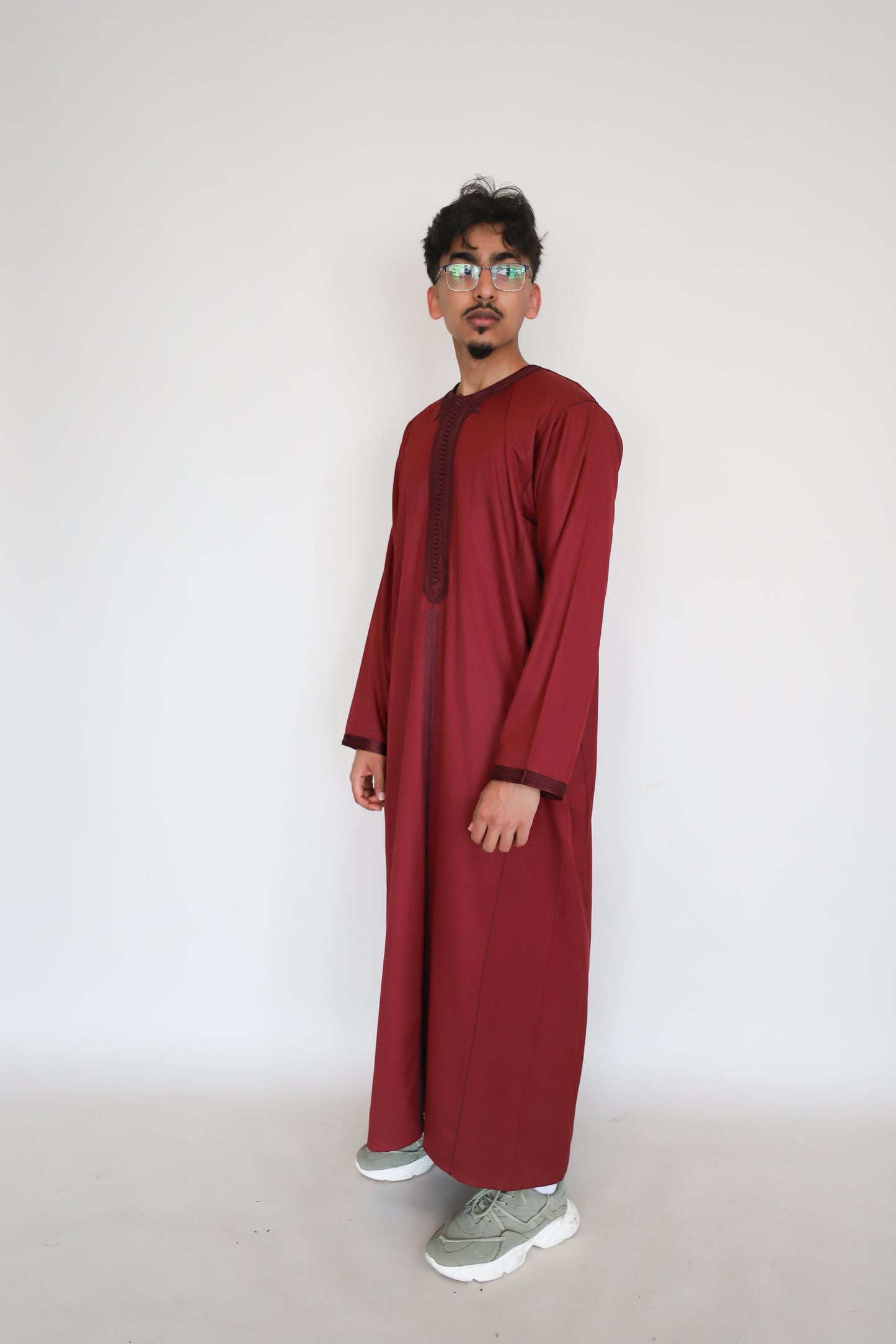 Burgundy Kaftan