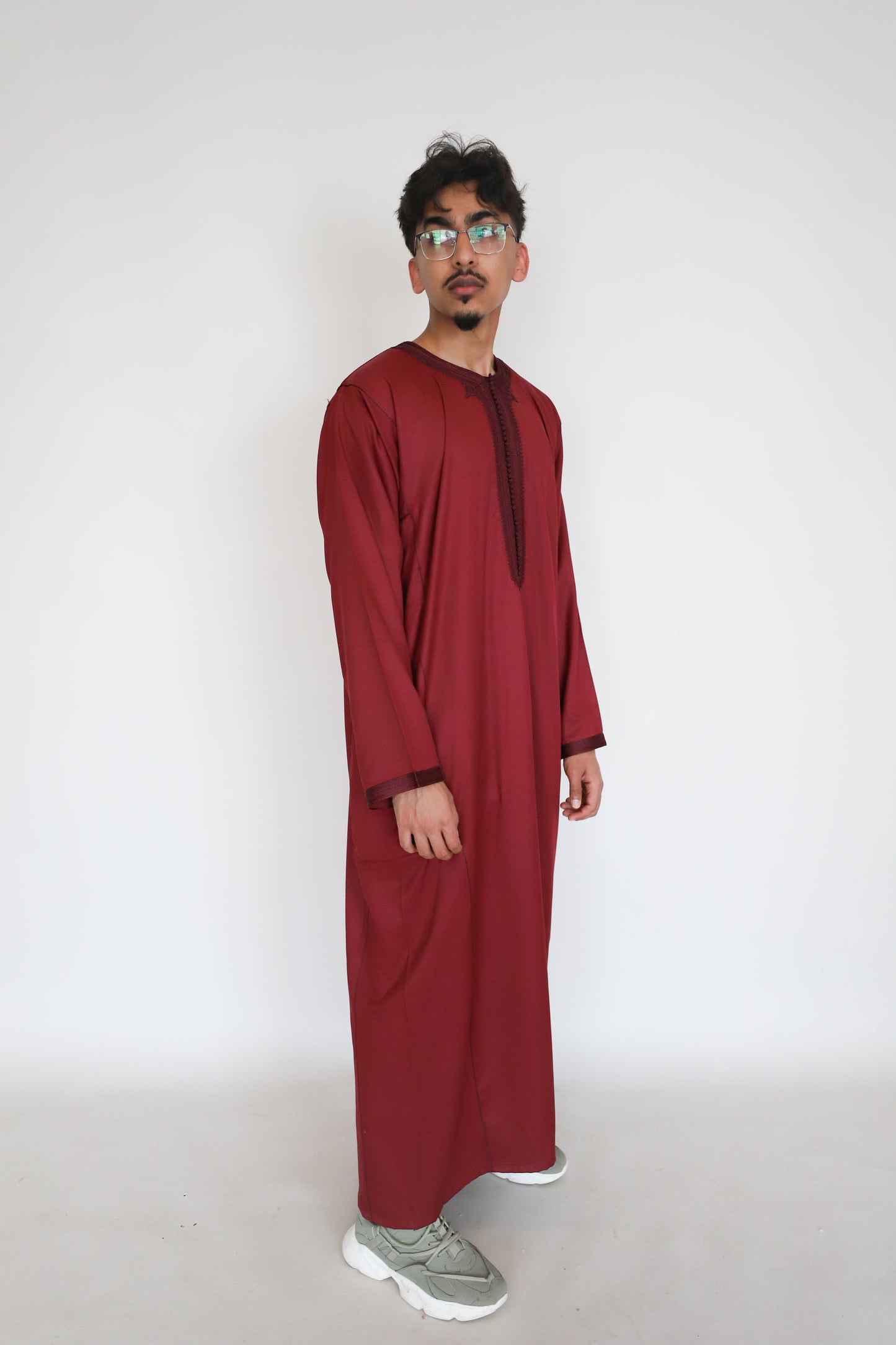 Burgundy Kaftan