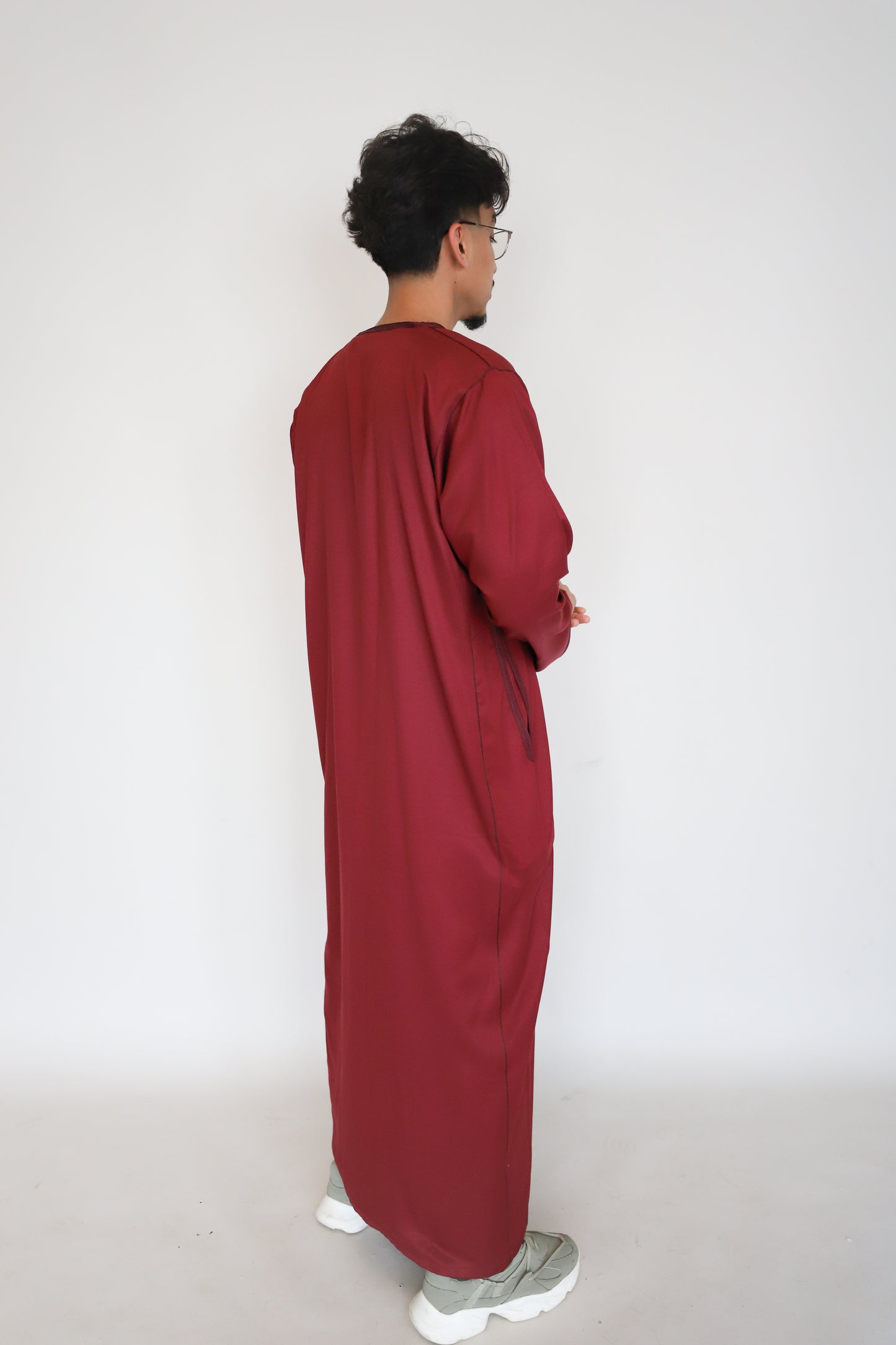 Burgundy Kaftan