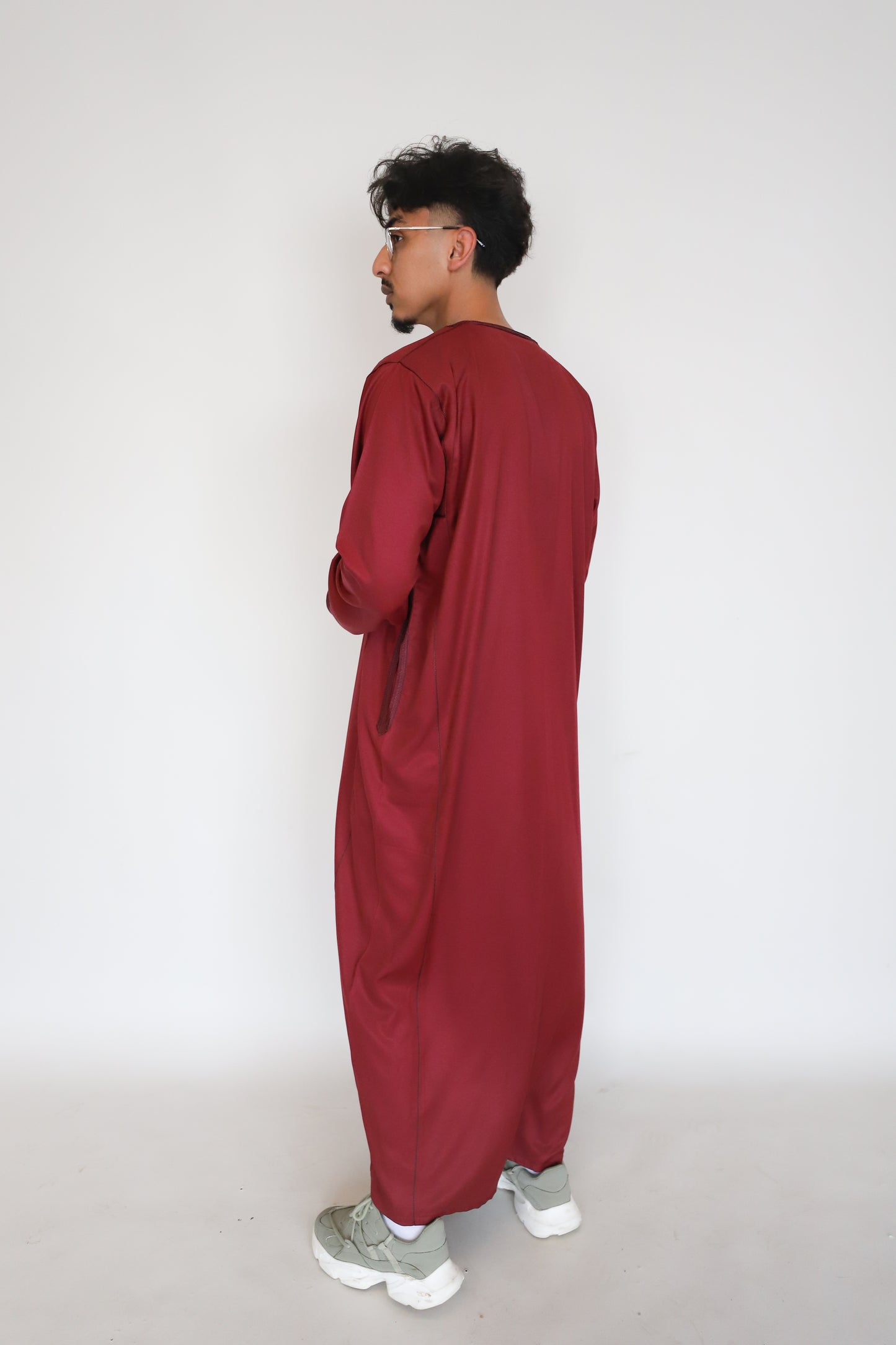 Burgundy Kaftan