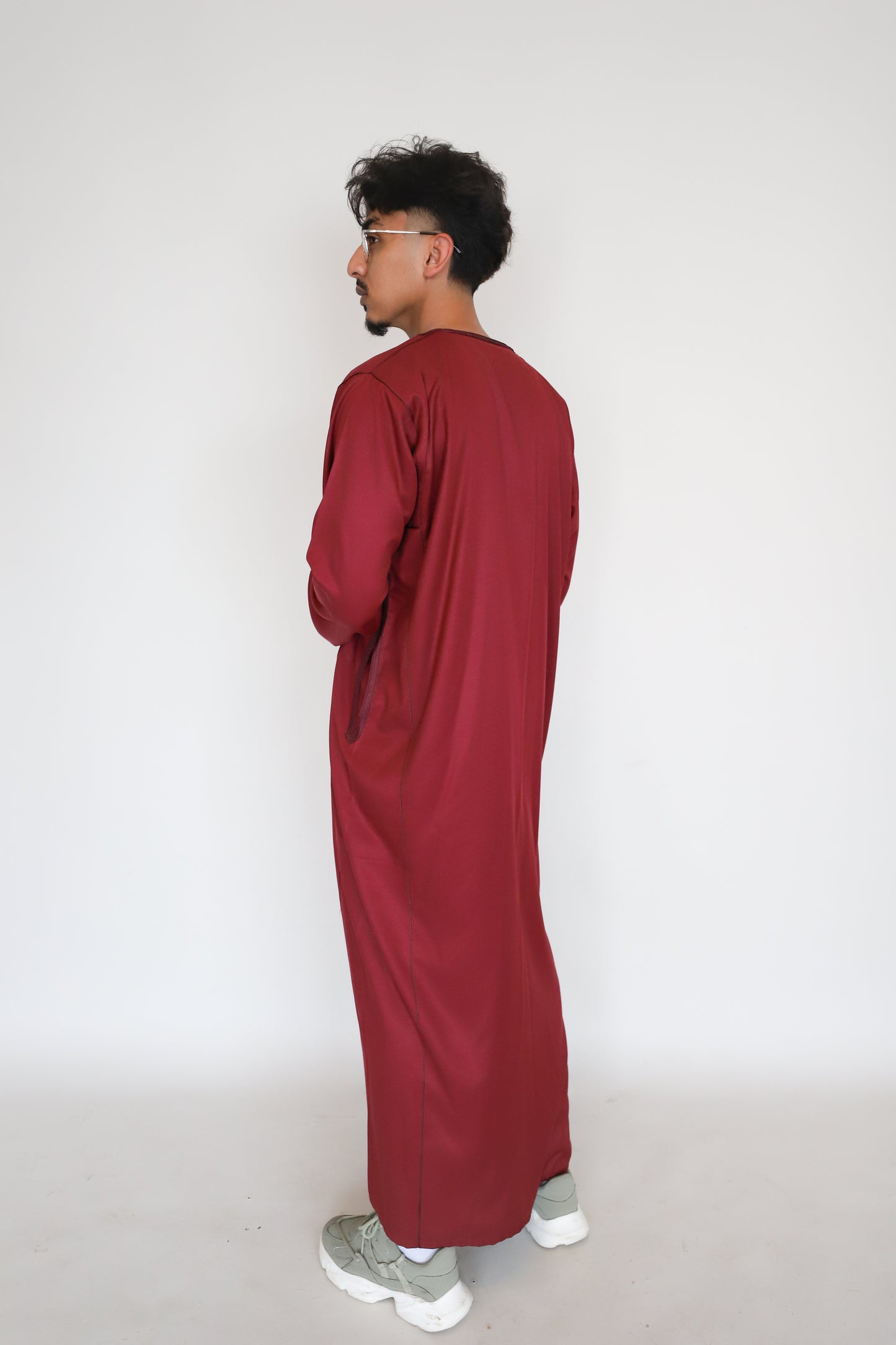 Burgundy Kaftan