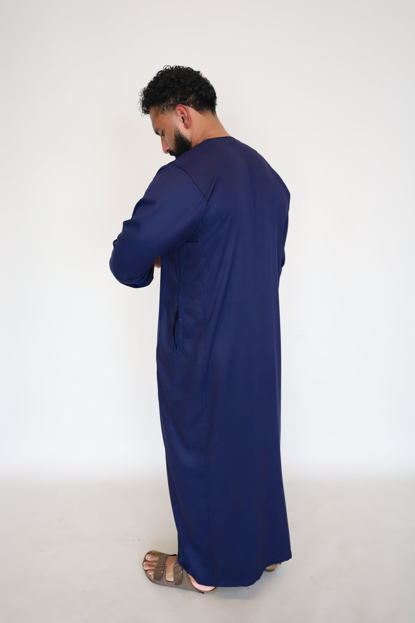 Navy Blue Kaftan