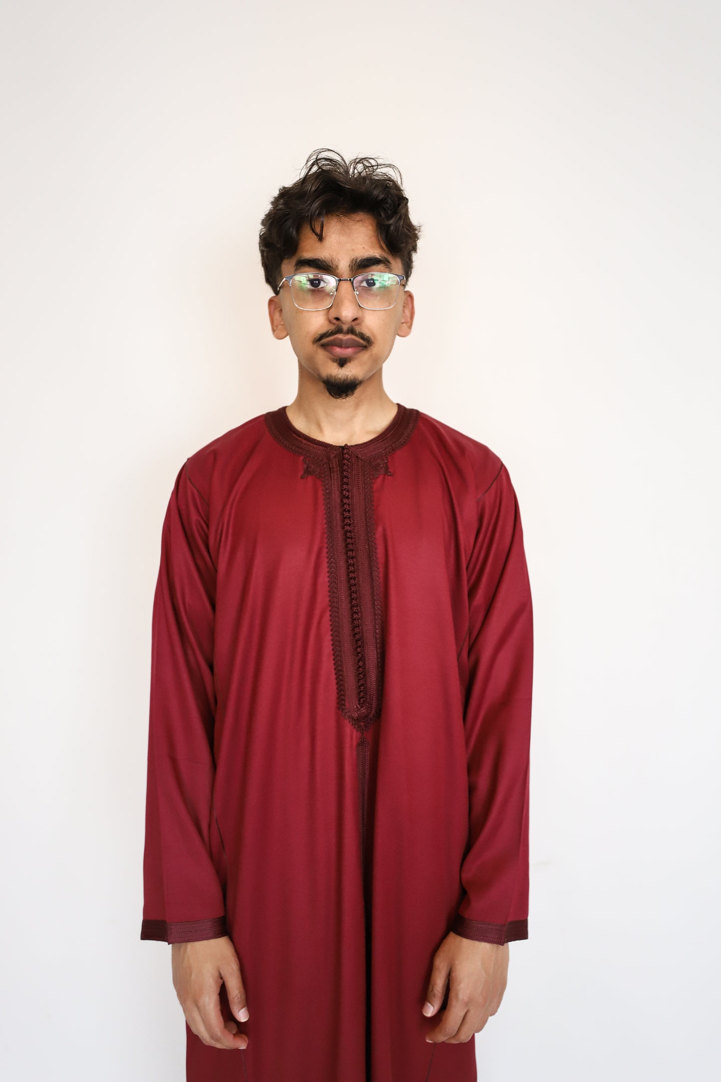 Burgundy Kaftan