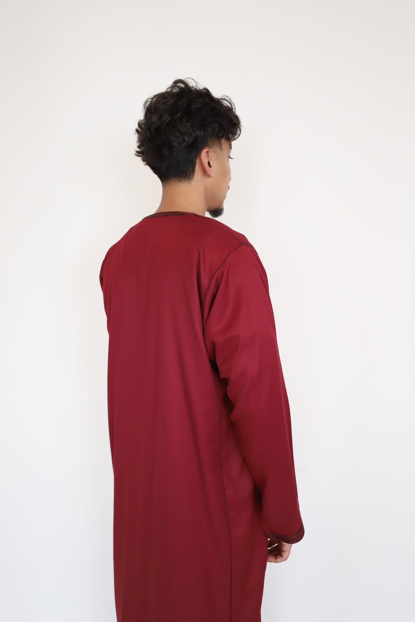 Burgundy Kaftan