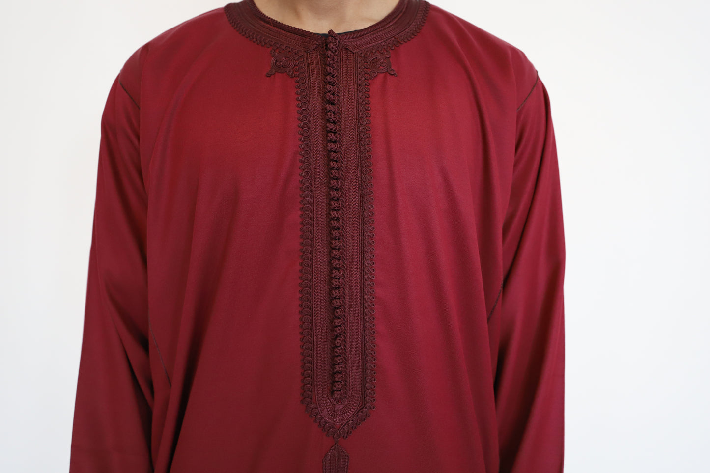 Burgundy Kaftan