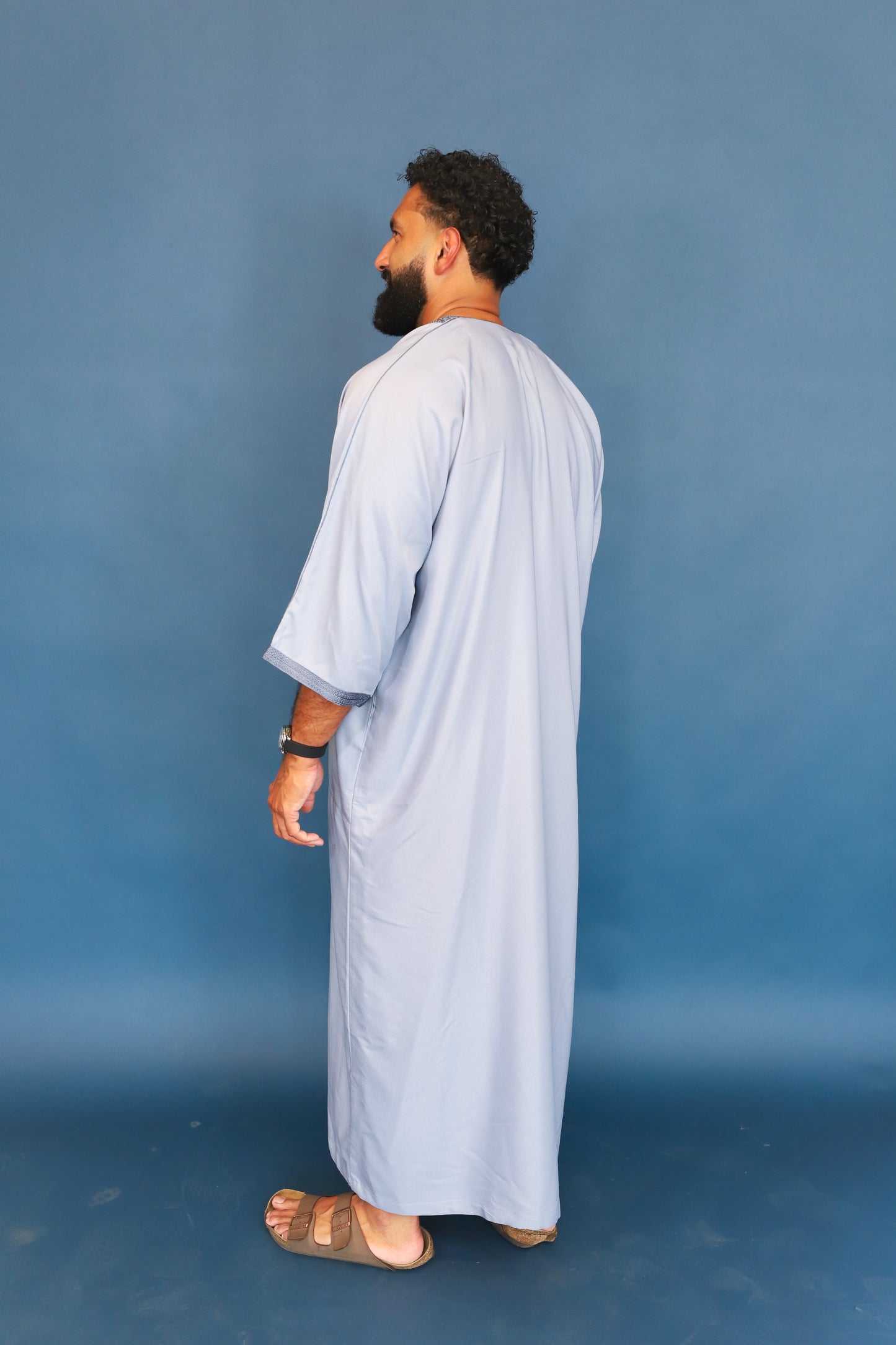 Pastel Blue Gandoura