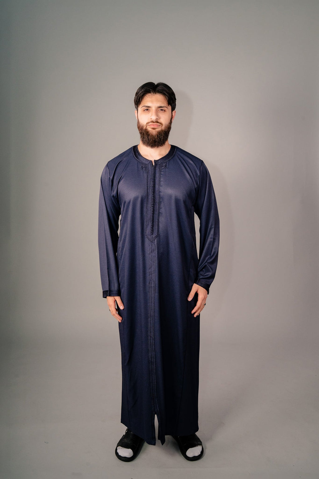 Navy Blue Kaftan