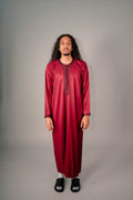 Burgundy Kaftan