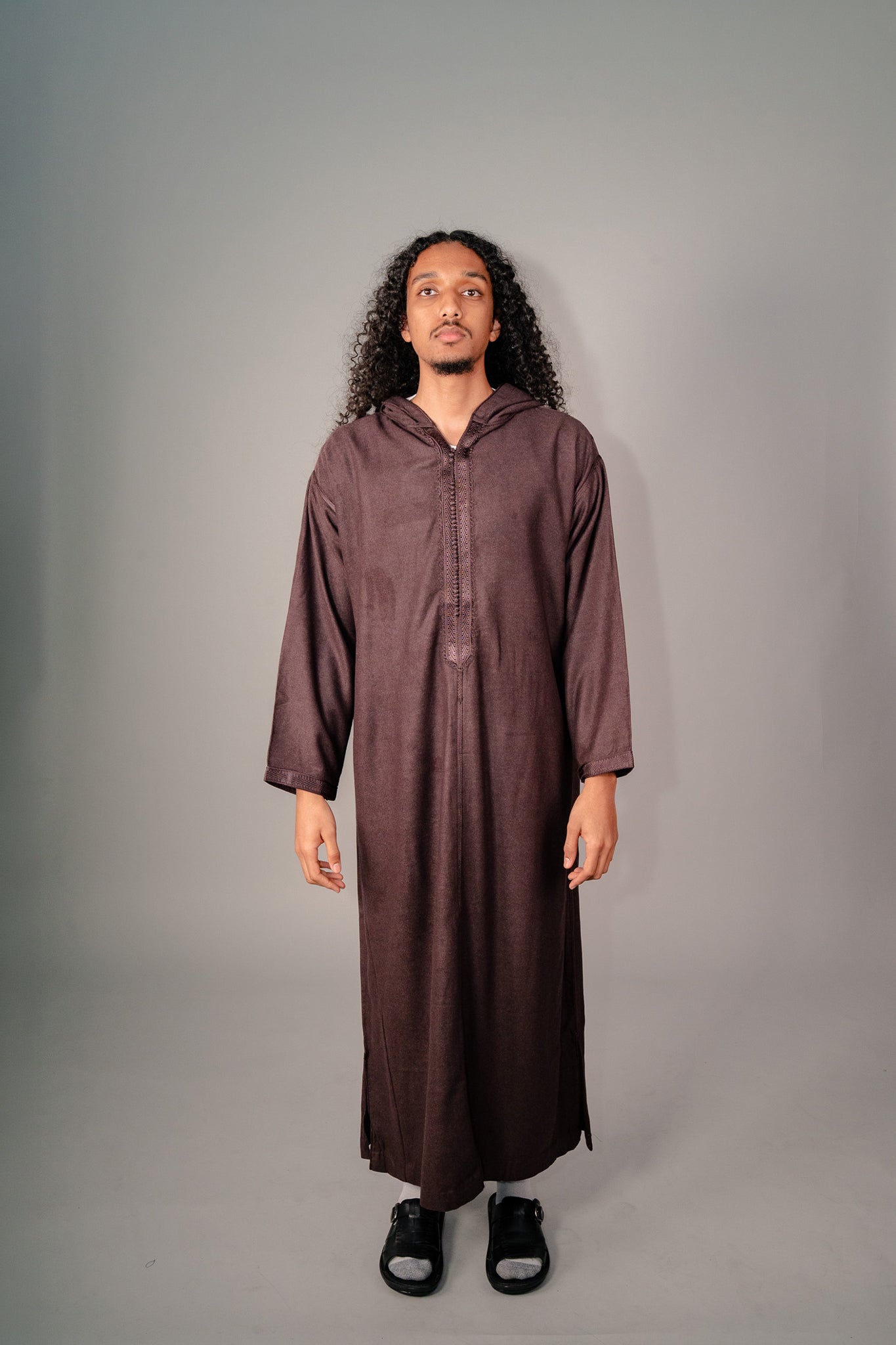 Brown Winter Djelleba