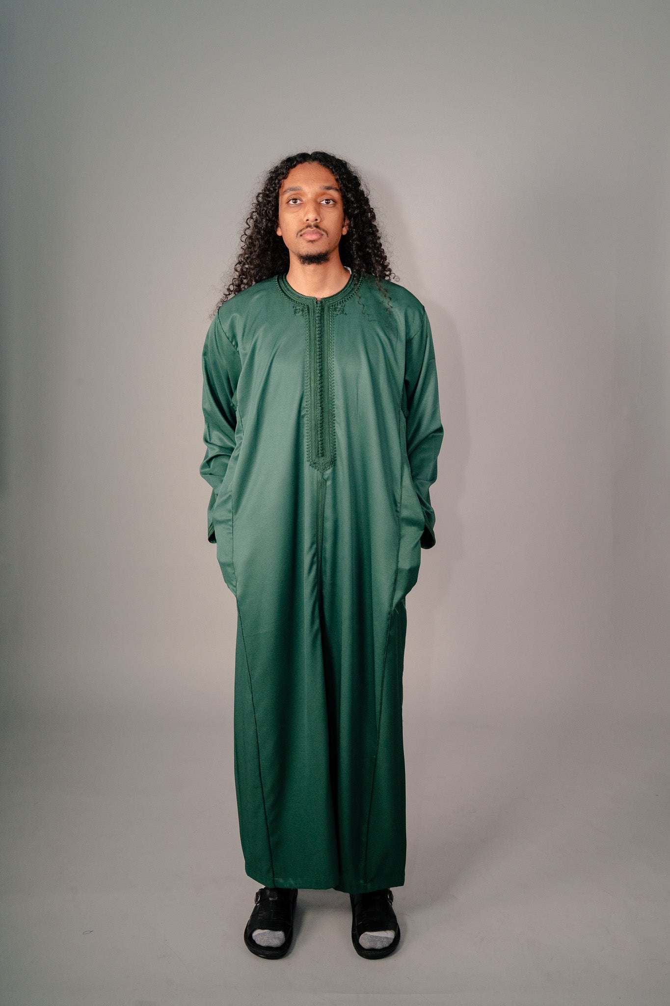 Emerald Green Kaftan
