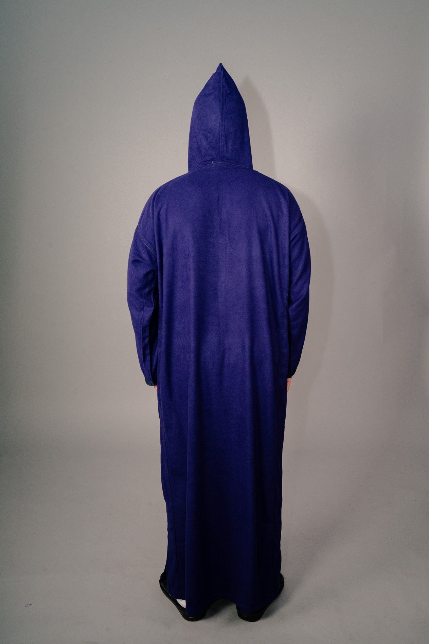 Indigo Purple Winter Djelleba