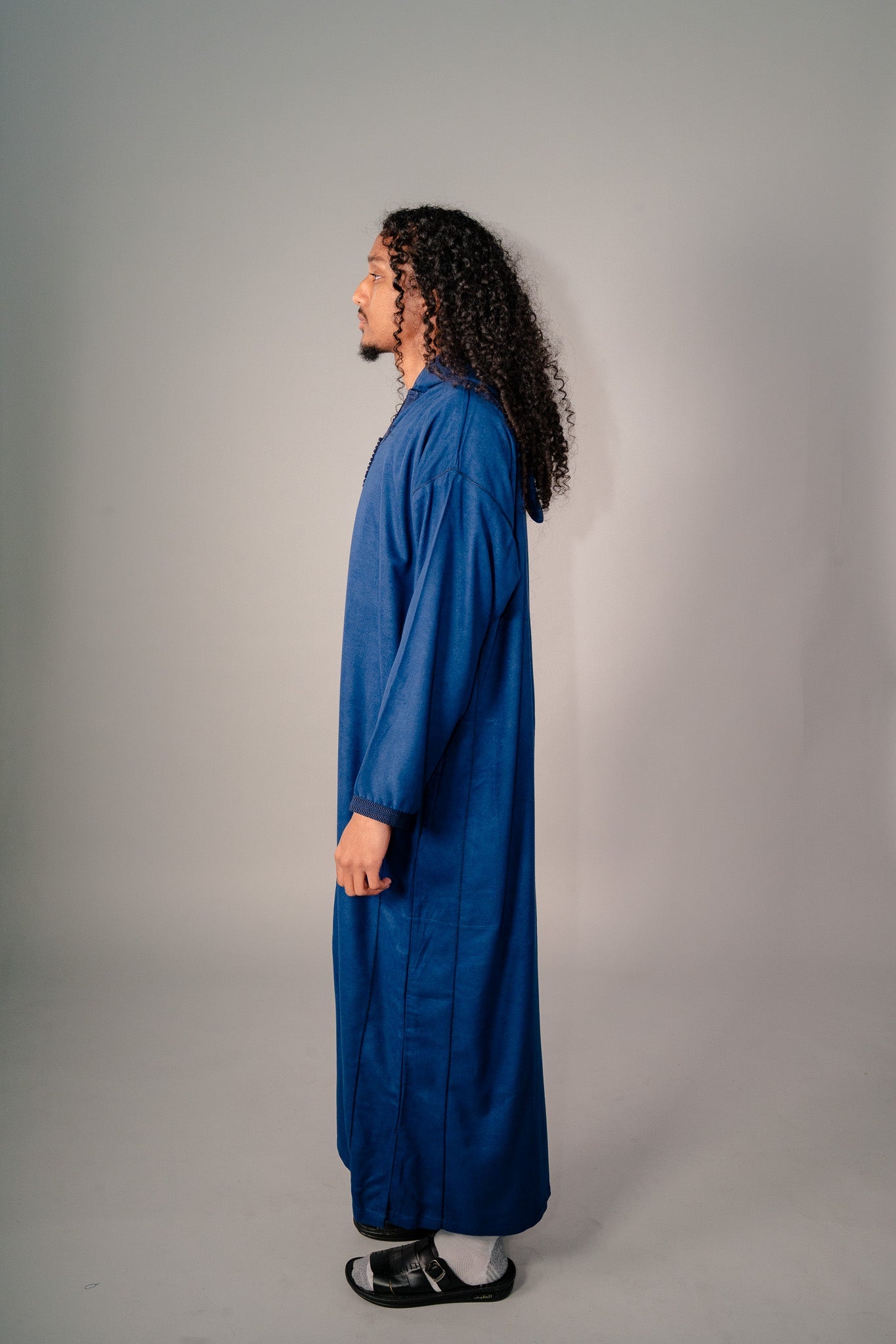 Royal Blue Winter Djelleba