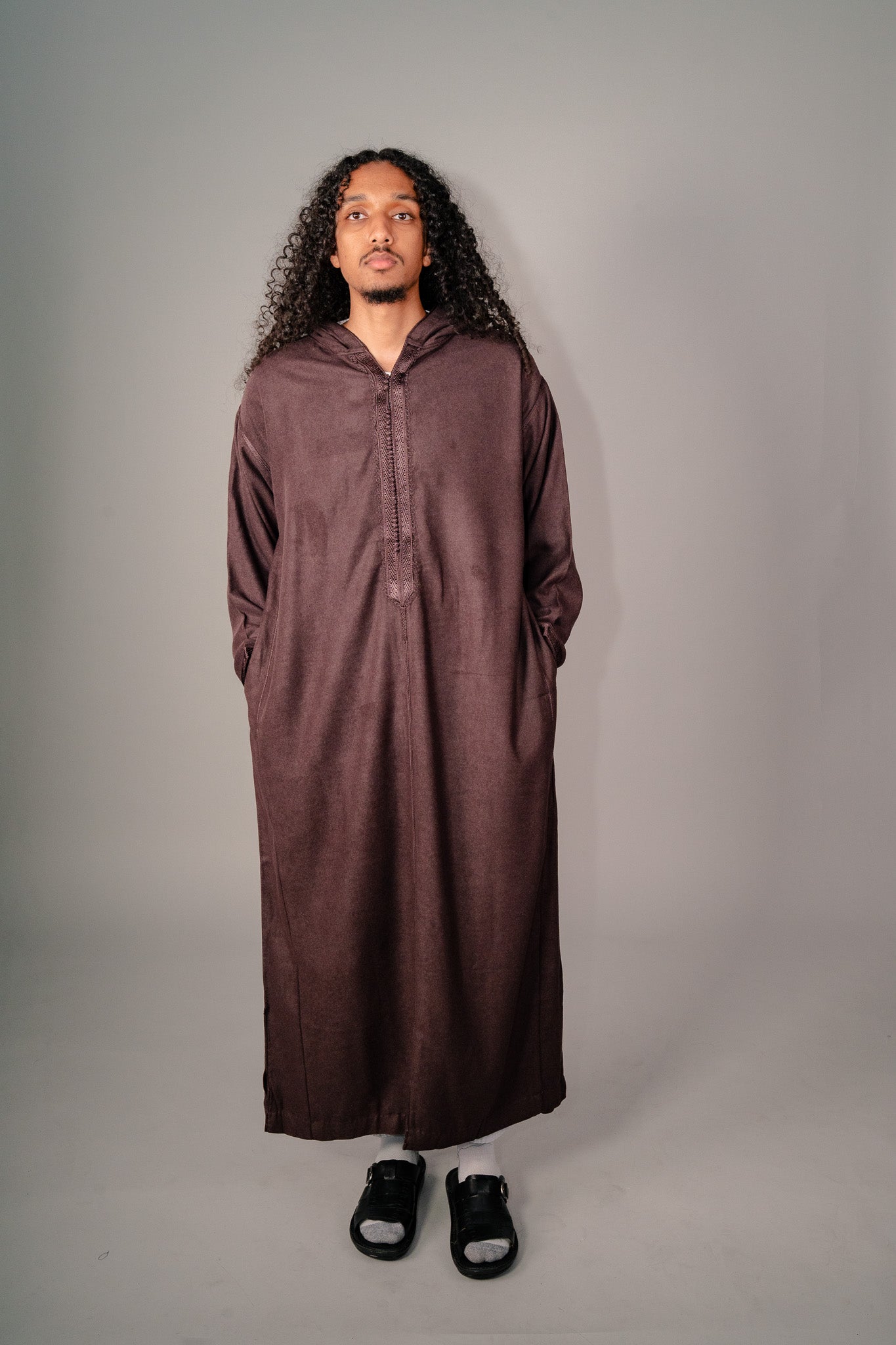 Brown Winter Djelleba