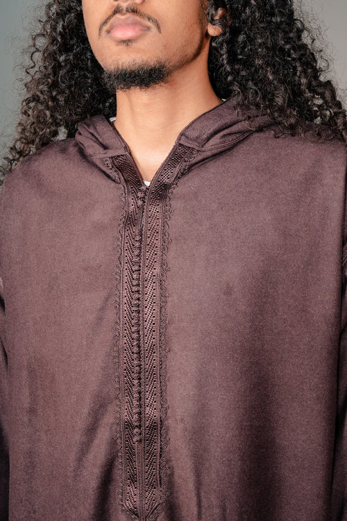 Brown Winter Djelleba