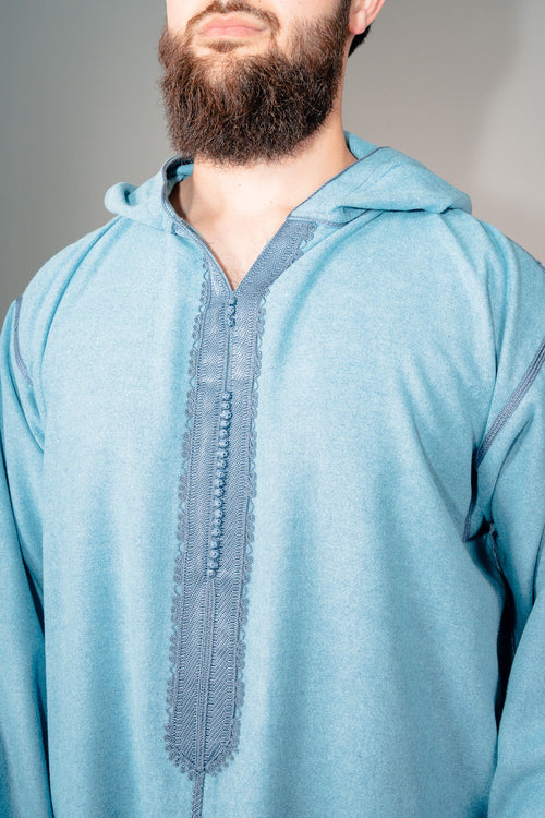 Blue Winter Djelleba