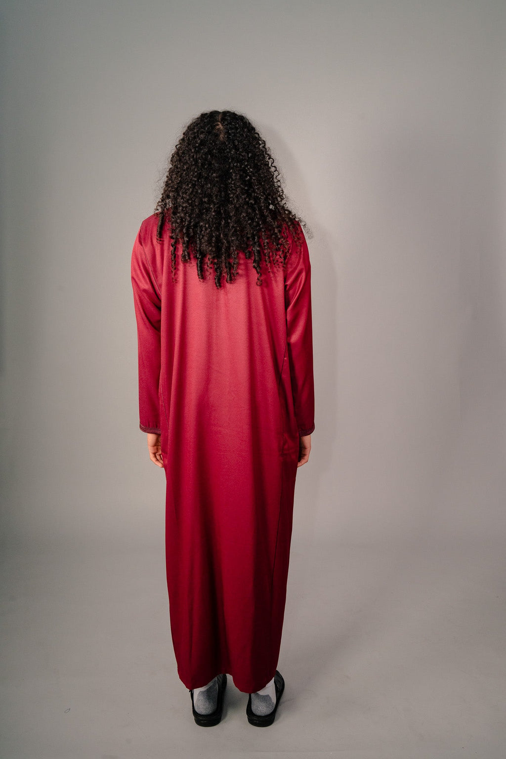 Burgundy Kaftan