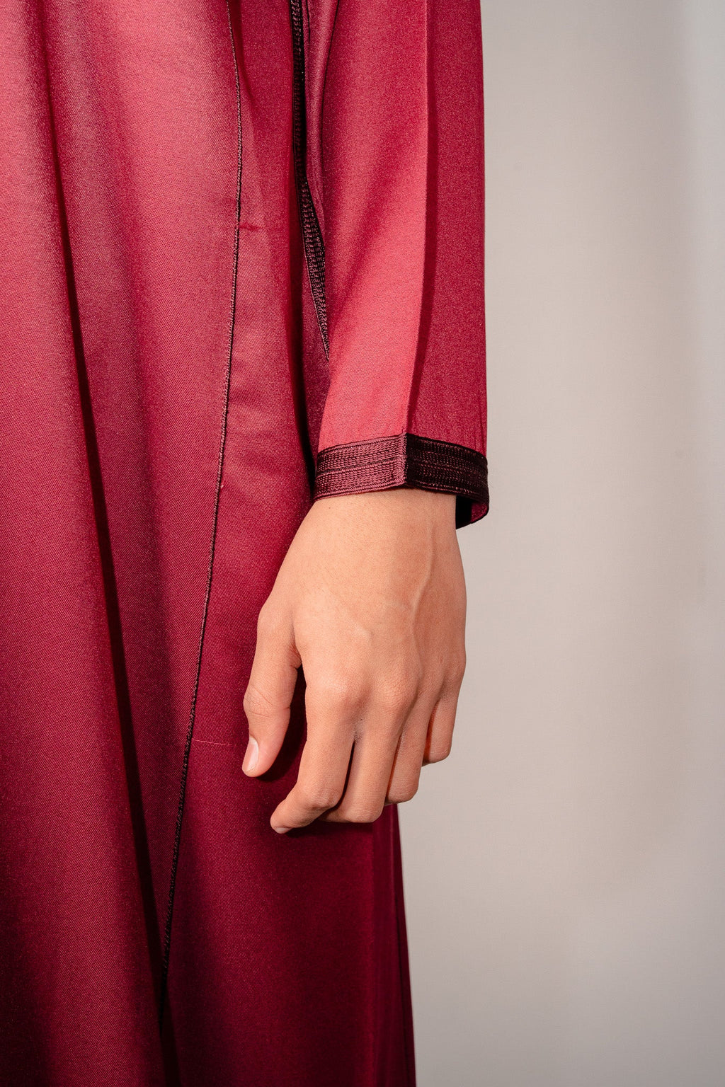 Burgundy Kaftan