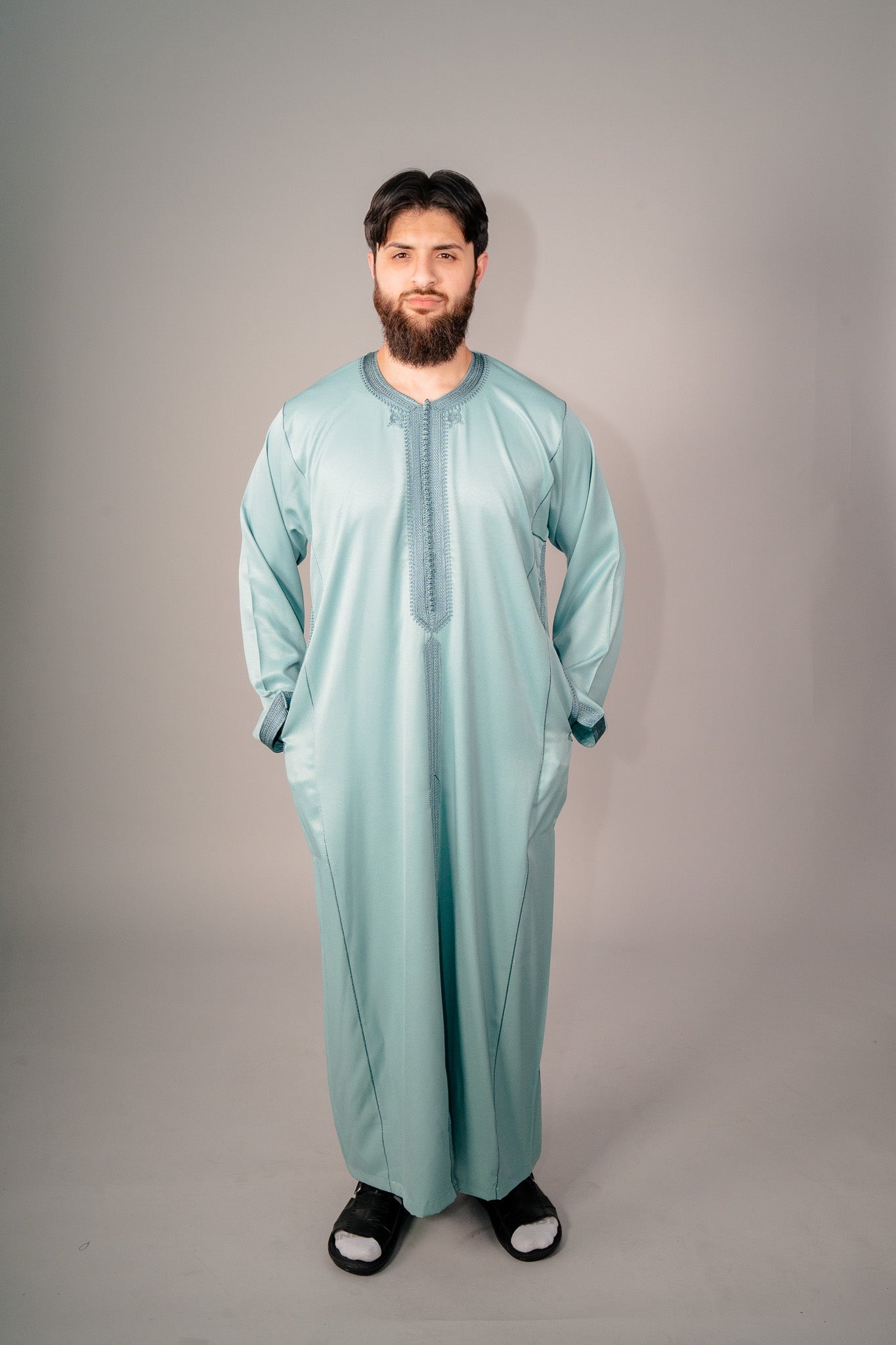 Teal Kaftan