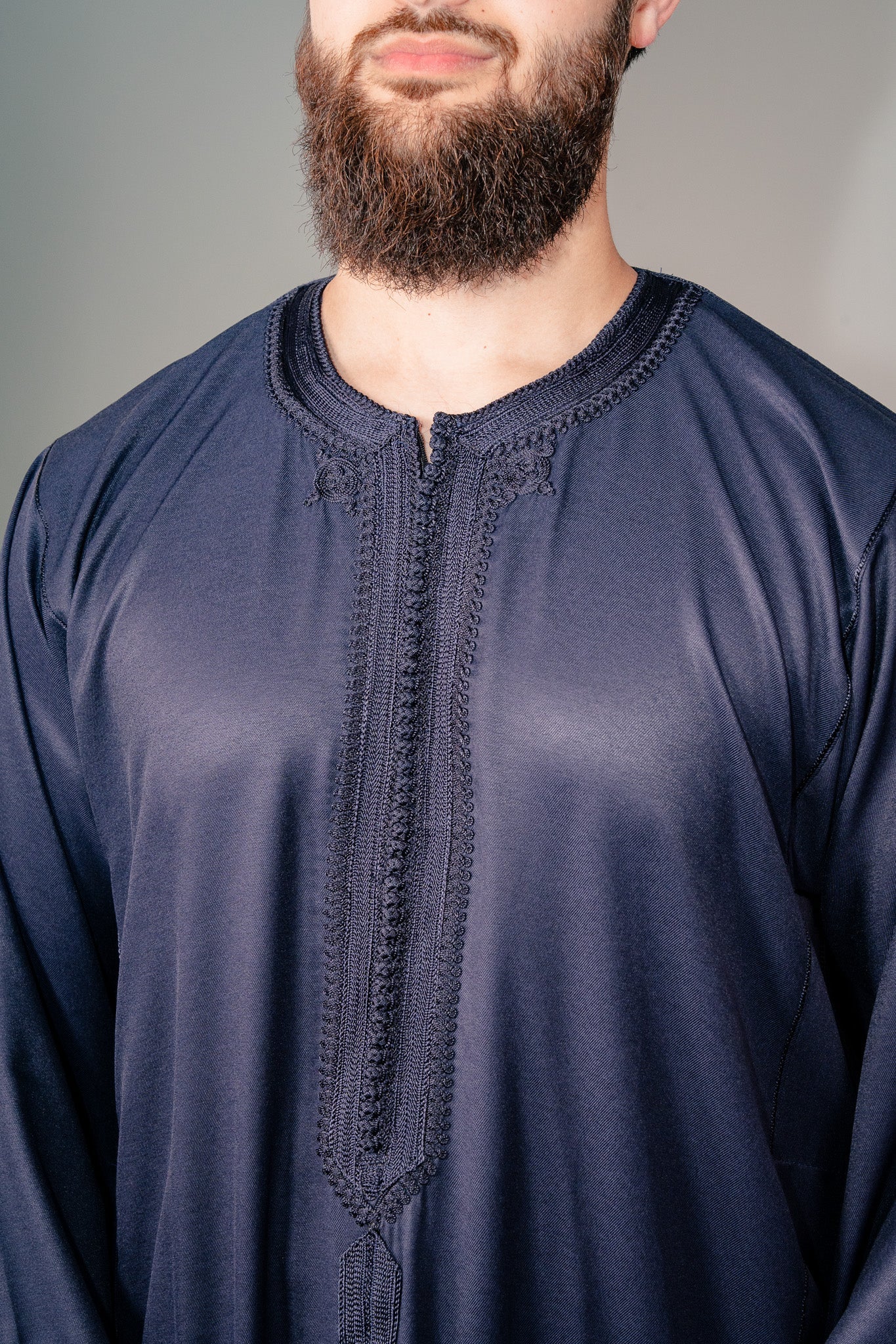 Navy Blue Kaftan
