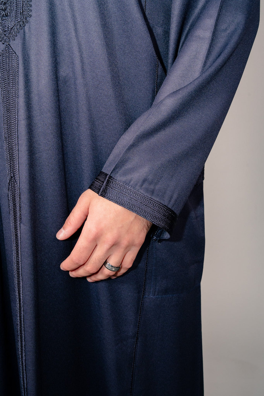 Navy Blue Kaftan