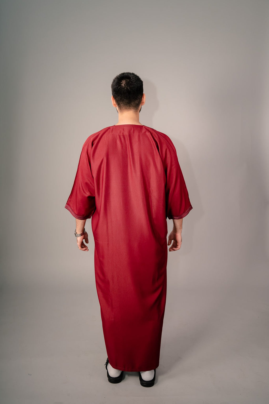 Burgundy Gandoura