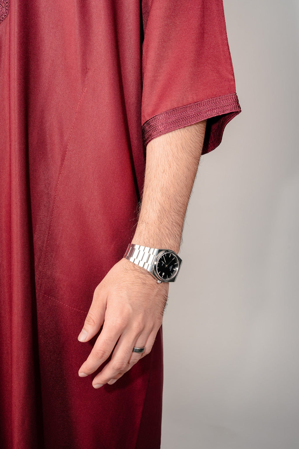 Burgundy Gandoura