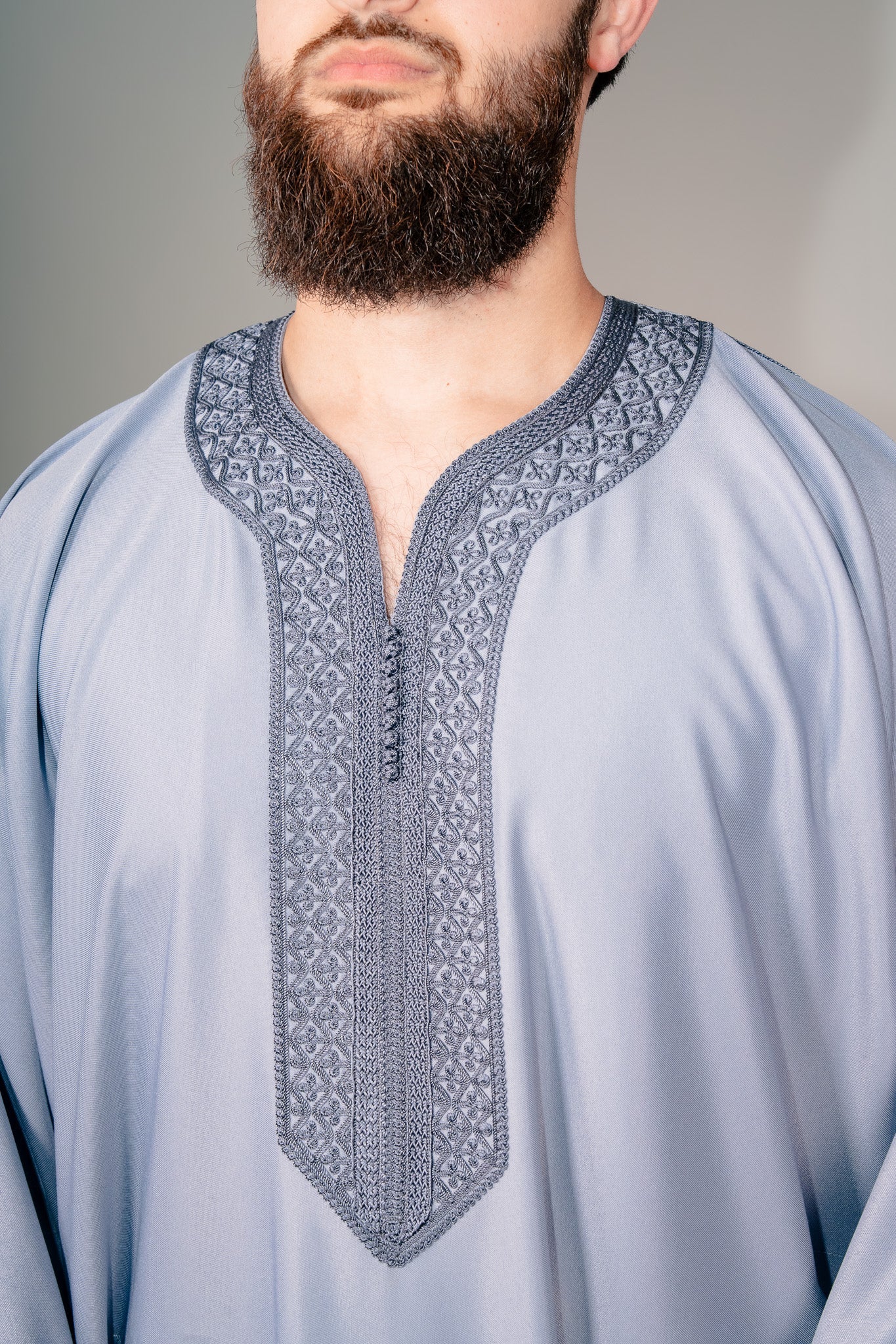 Pastel Blue Gandoura