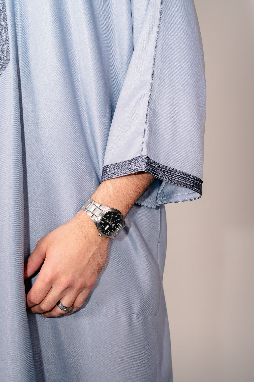 Pastel Blue Gandoura