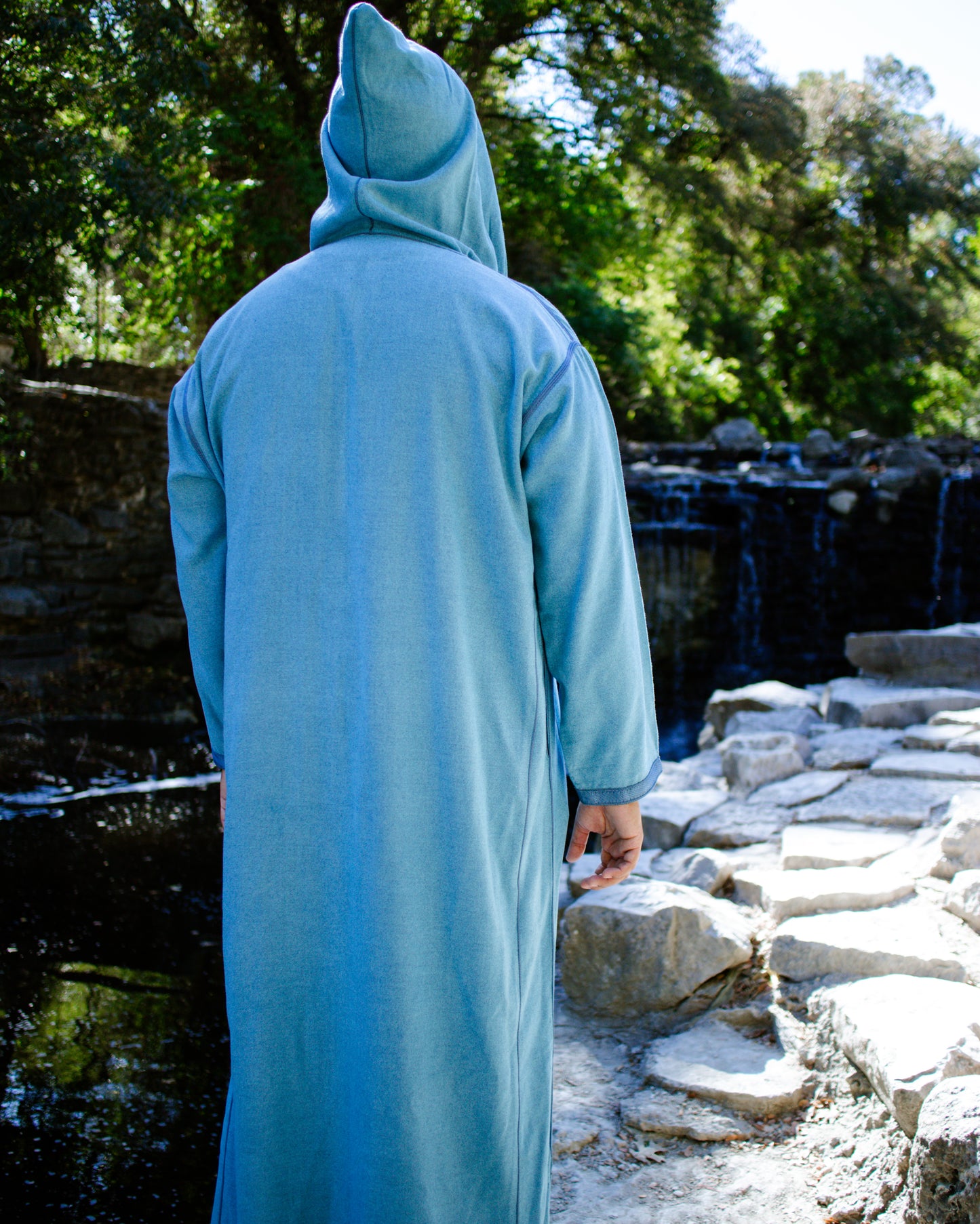 Blue Winter Djelleba