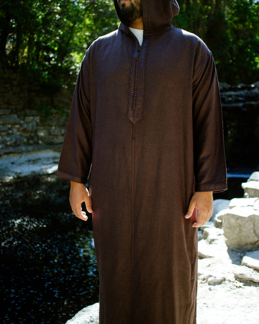 Brown Winter Djelleba